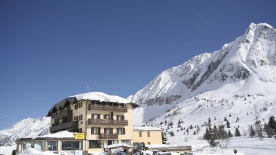 L'hotel in inverno