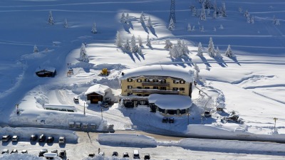 L'hotel in inverno